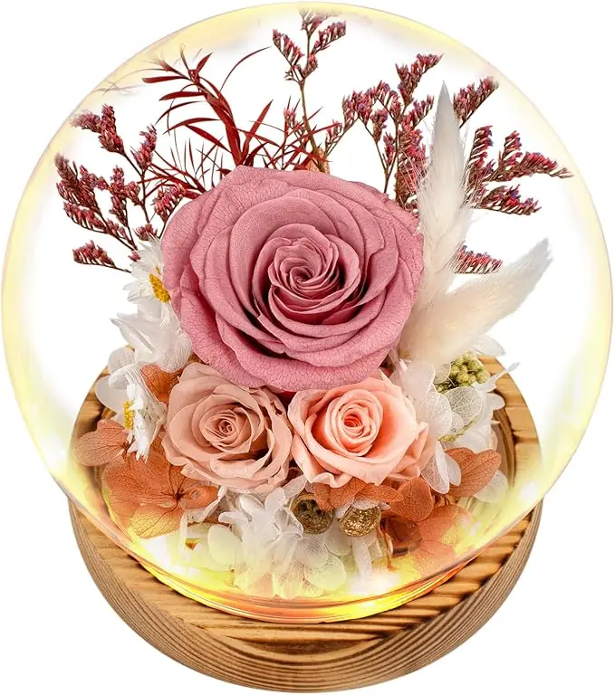 Flowers, Roses, Gift - Fresh Flowers Bouquet & Preserved Flowers Roses for Home Decor - Flowers for Delivery to Show Love