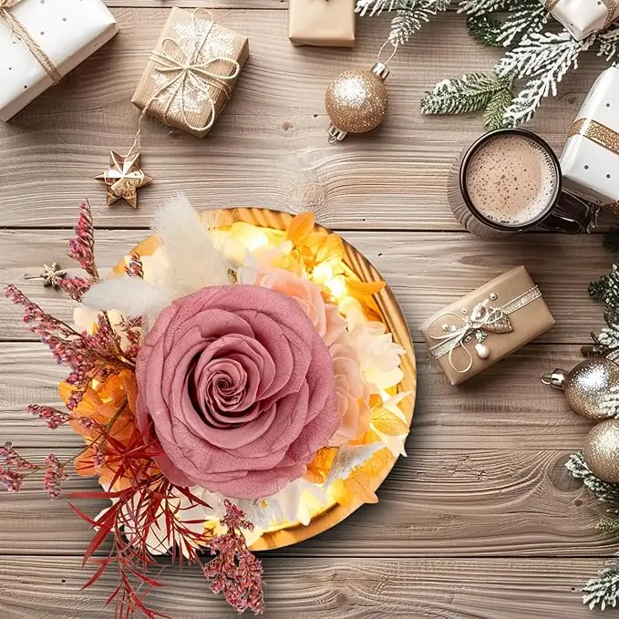 Flowers, Roses, Gift - Fresh Flowers Bouquet & Preserved Flowers Roses for Home Decor - Flowers for Delivery to Show Love - Image 2